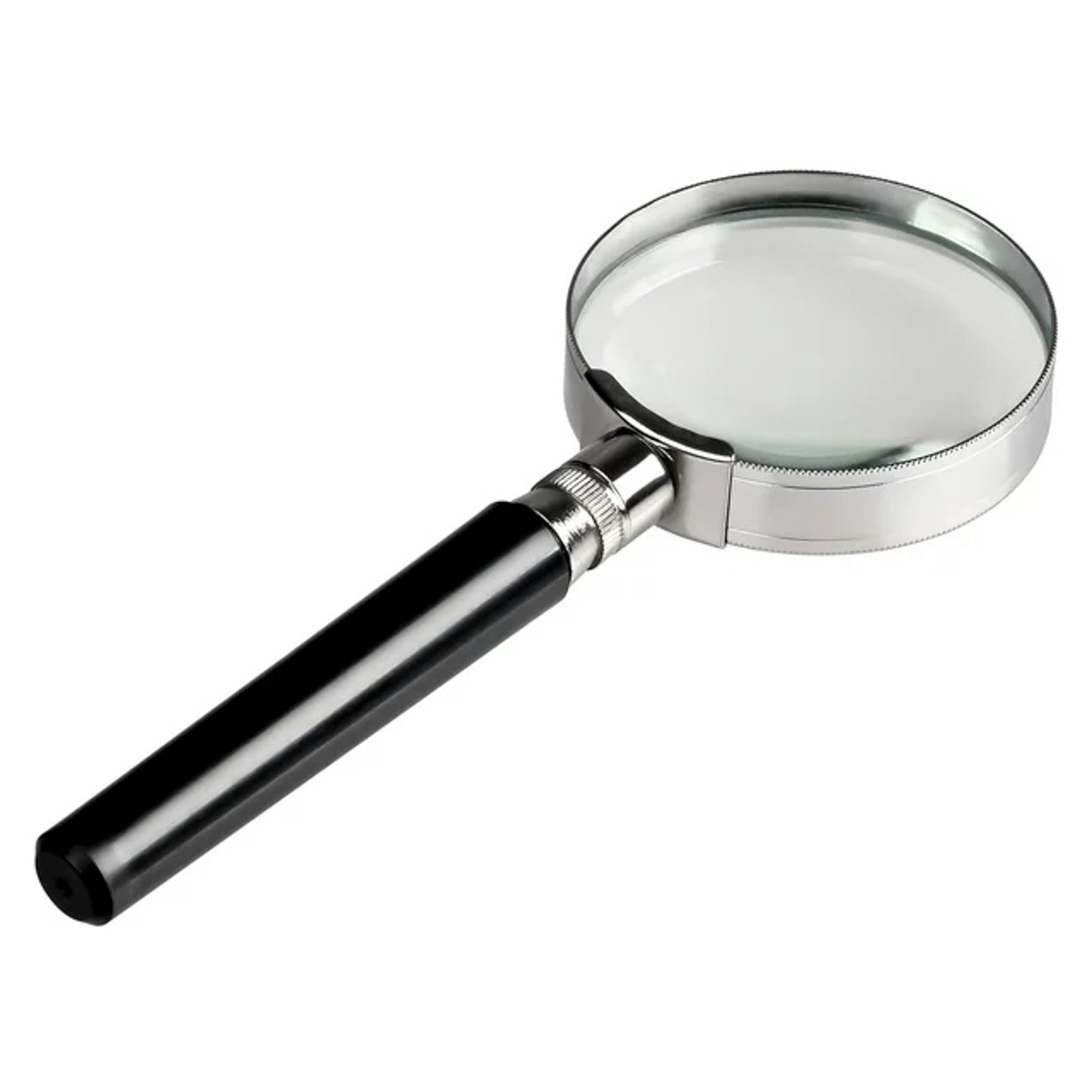 10X Magnifying Glass - Handheld Lens for Reading Small Print and Close Examination of Objects